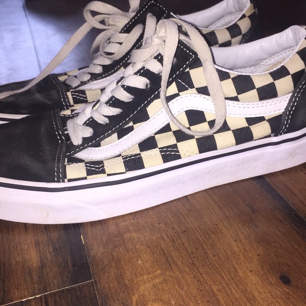 Checkered vans